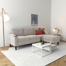 3 Seater Convertible Combination L Shaped Sofa With Footstools With Storage by Unique Piece Furniture