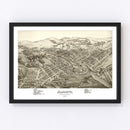 Vintage Map of Jeannette, Pennsylvania 1897