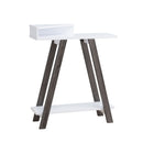 Contemporary Console Table With Two Shelves by Unique Piece Furniture