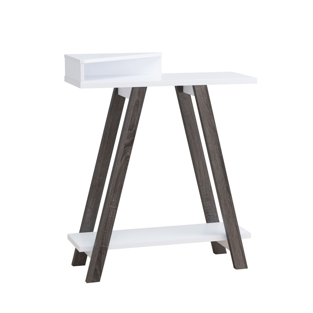Contemporary Console Table With Two Shelves, photo 6 of 8