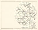 Vintage Map of the Topeka Air Force Depot Vicinity, 1951