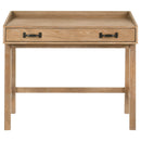 Fabian 38-inch Computer Desk with Keyboard Drawer Distressed Light Brown
