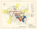 Vintage Map of Cambridge Research Center, 1952