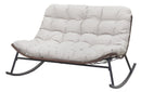 Double Wide Rocking Papasan Chair
