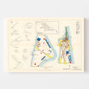 Vintage Map of Patrick Air Force Base, 1952