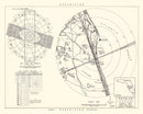 Vintage Map of the Patrick Air Force Base Vicinity, 1952