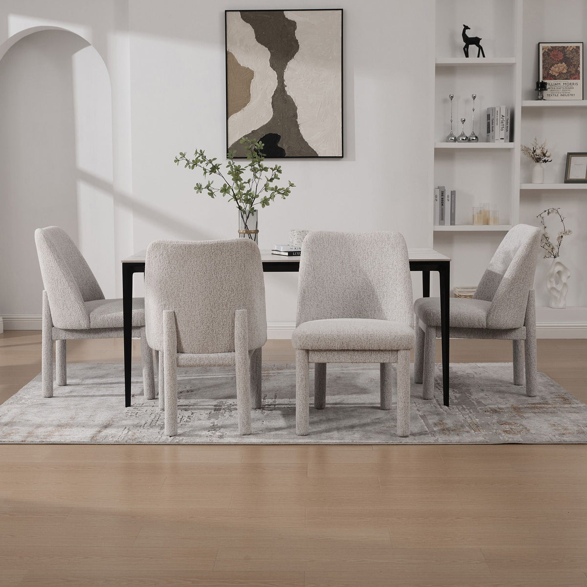 Wide Minimalist Dining Chair, photo 37 of 40