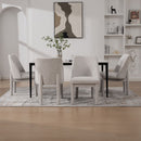 Wide Minimalist Dining Chair by Unique Piece Furniture