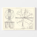 Vintage Map of the Amarillo Air Force Base Vicinity, 1952