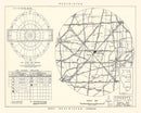 Vintage Map of the Chanute Air Force Base Vicinity, 1951