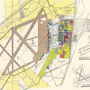 Vintage Map of Craig Air Force Base, 1950