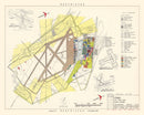 Vintage Map of Craig Air Force Base, 1950