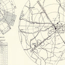 Vintage Map of the Craig Air Force Base Vicinity, 1950
