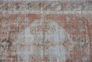 2.5x5 Vintage Distressed Oushak Rug Runner
