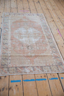 2.5x5 Vintage Distressed Oushak Rug Runner