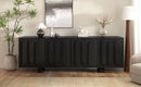 Vibe Haus 63'' Farmhouse TV Stand for TVs up to 75 Inches