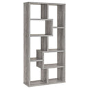Lawton - 7 Shelf Bookshelf - Driftwood