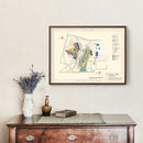 Vintage Map of Francis E. Warren Air Force Base, 1952