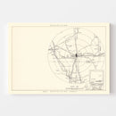 Vintage Map of the Francis E. Warren Air Force Base Vicinity, 1952
