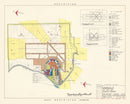 Vintage Map of Greenville Air Force Base, 1951