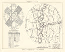 Vintage Map of the Greenville Air Force Base Vicinity, 1951