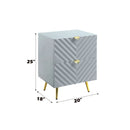 Gaines - High Gloss Nightstand by HouseOfZazla