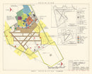 Vintage Map of James Connally Air Force Base, 1952