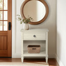 Victoria - Nightstand With Open Storage by HouseOfZazla