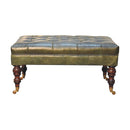 Buffalo - Ottoman With Castor Legs by HouseOfZazla