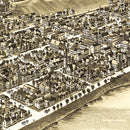 Vintage Map of Kittanning, Pennsylvania 1896