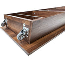 Freestanding Buffet Cupboards Sideboard With Doors & Shelves, Kitchen Pantry Storage Cabinet - Walnut by HouseOfZazla