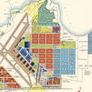 Vintage Map of Keesler Air Force Base, 1950