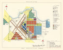 Vintage Map of Keesler Air Force Base, 1950