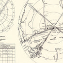 Vintage Map of the Keesler Air Force Base Vicinity, 1950