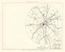 Vintage Map of the Lackland Air Force Base Vicinity, 1950