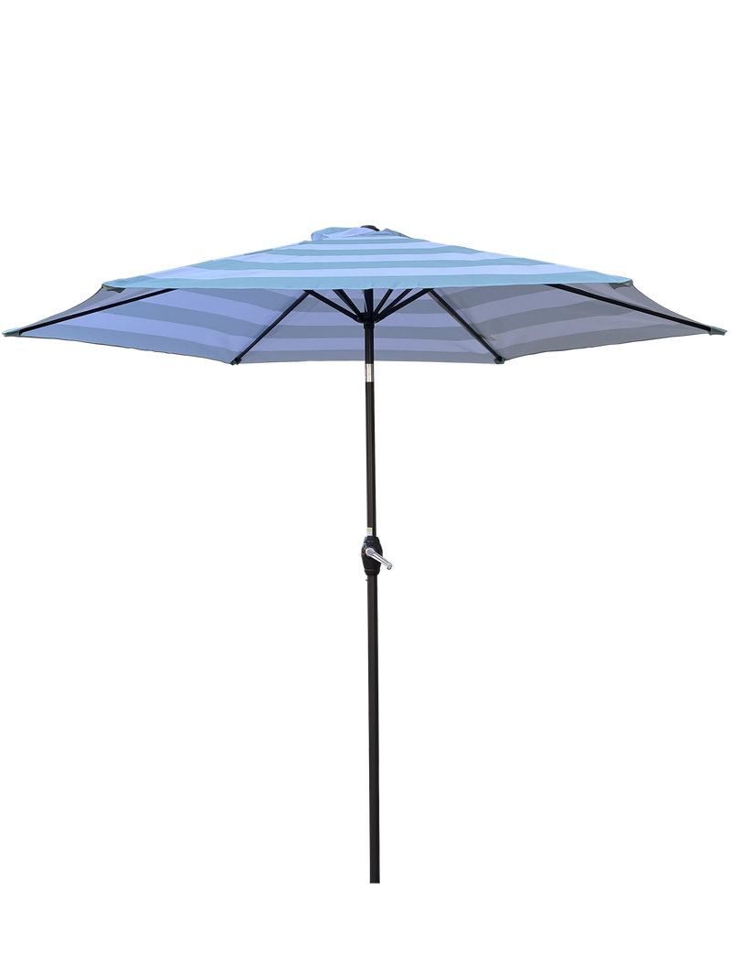 9FT UMBRELLA Ice Blue Stripe