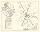 Vintage Map of the Laredo Air Force Base Vicinity, 1951