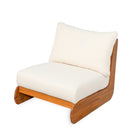 Outdoor Acacia Lazy 5 Seater Chat Set