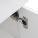 Modern Floating Bathroom Vanity With Ceramic Basin Perfect For Small Bathrooms by HouseOfZazla