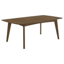 Marcella - Rectangle Dining Table With Leaf Extension - Dark Walnut by HouseOfZazla