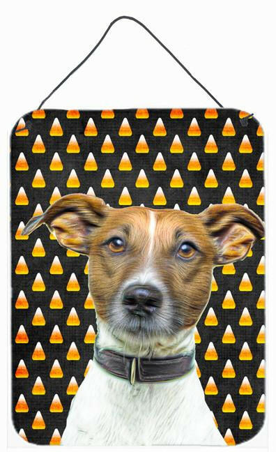 Candy Corn Halloween Jack Russell Terrier Wall or Door Hanging Prints KJ1211DS1216