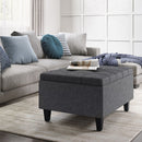 Harrison - Upholstered Coffee Table Storage Ottoman by Unique Piece Furniture