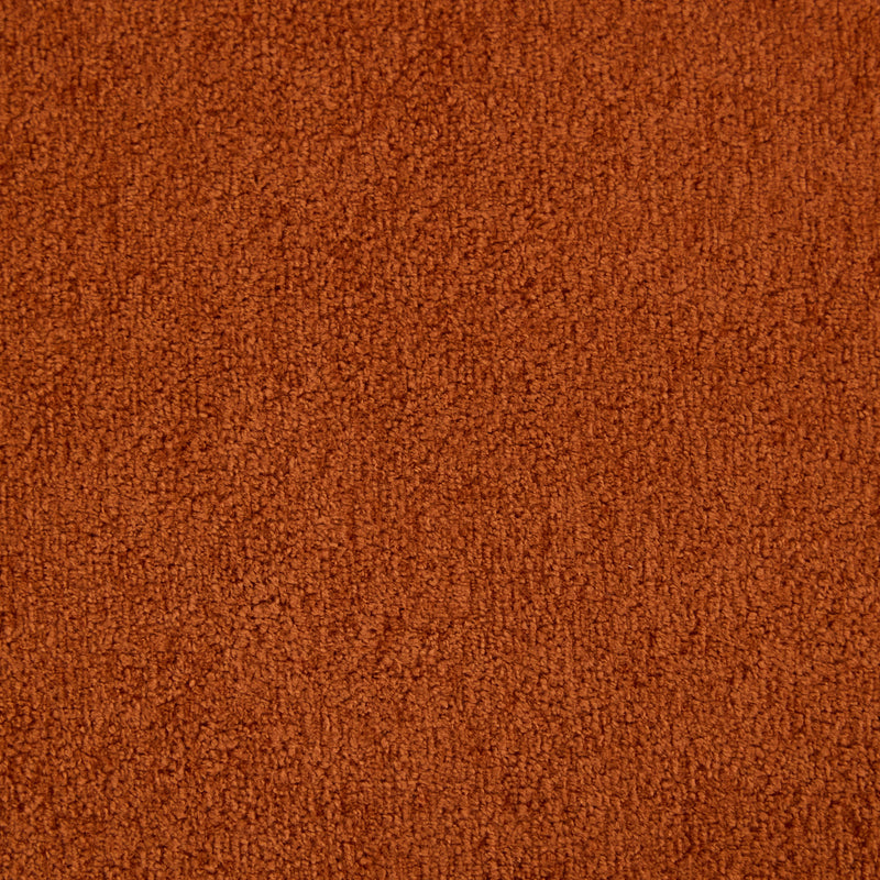 Round Armrest Loveseat (Dark Orange + Brown), photo 10 of 10