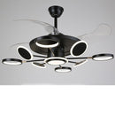 Nordic Ceiling Fans With LED Light Remote Control Ceiling