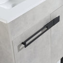 24 Inch Bathroom Vanity, Freestanding Bathroom Vanity or Floating is Optional Conversion-00324CG-1-G-BL9060B(KD-Packing)