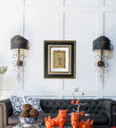 Lucian - Framed Antiqued Sculpture Print by HouseOfZazla