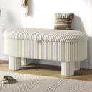 Storage Ottoman Upholstered Bench With Lift-Top Storage by HouseOfZazla