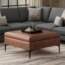 Rebecca - Multifunctional Coffee Table Storage Ottoman With Lift Up Lid by Unique Piece Furniture