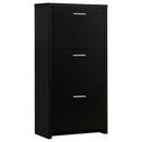 3 Drawer Shoe Rack - Black by HouseOfZazla