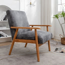 Wide Classic Mid-Century Modern Arm Chair by Unique Piece Furniture